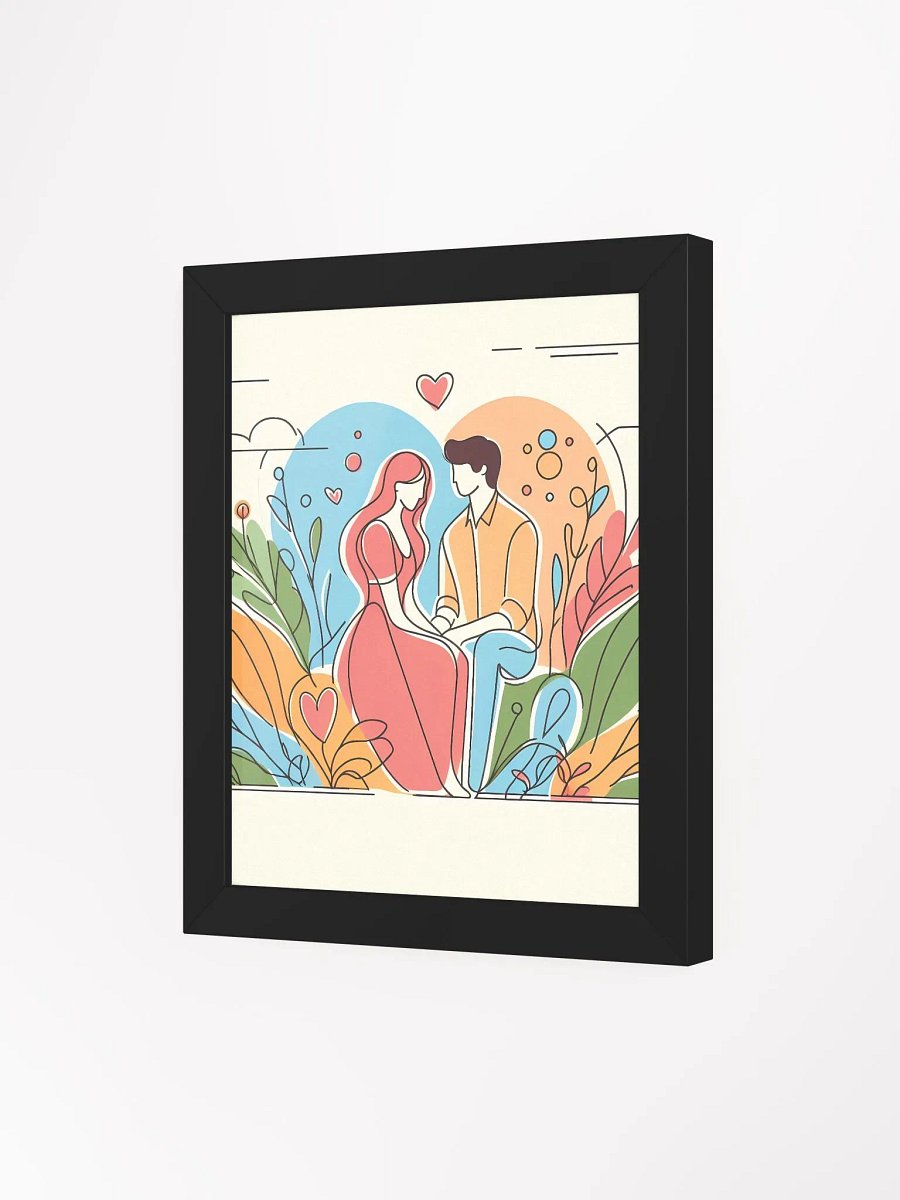Love Art Frame | Couple Painting | Couple Frame | Painting #A12 product image (3)