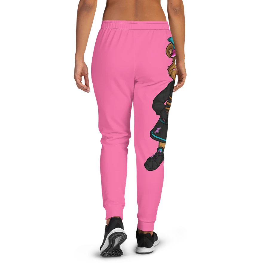 Standing Girl Bear Pink Joggers product image (2)