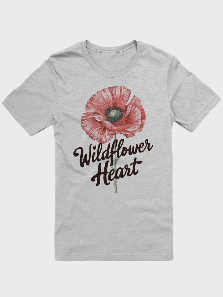 Wildflower Heart - Poppy #4 product image (1)