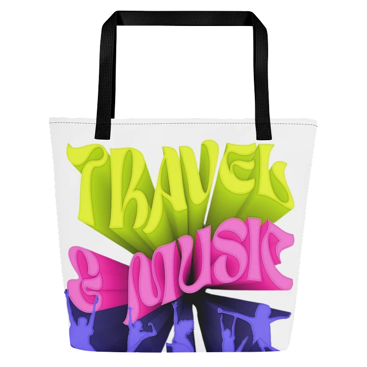 MCH Travel and Music Tote Bag product image (1)