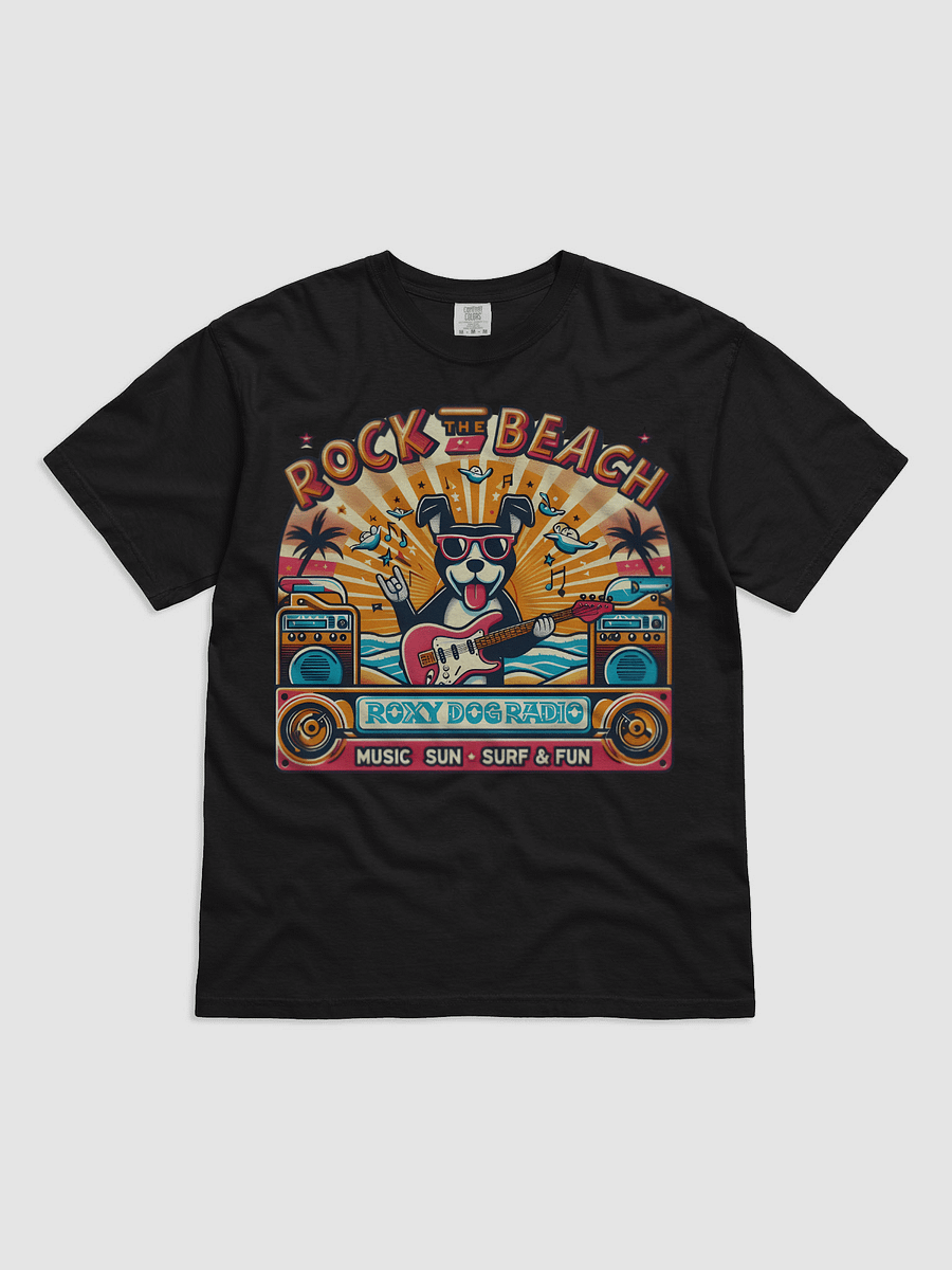 Rock The Beach Roxy Dog Radio T-Shirt Print on Front product image (5)