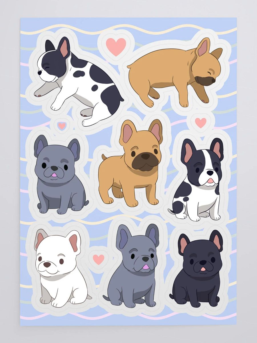 French Bulldog Fun Sticker Collection product image (4)