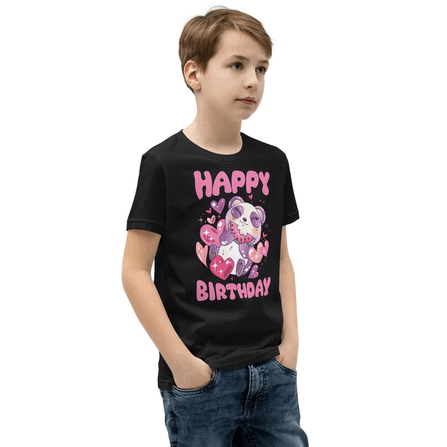 Happy Birthday (Panda Love) T-Shirt For Kids product image (2)
