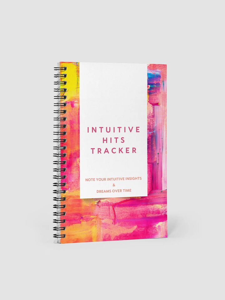 Intuitive Hits Tracker Notebook product image (1)