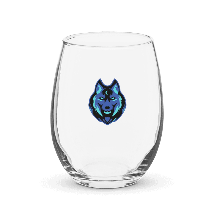 Mystic Wolf Stemless Wine Glass product image (1)
