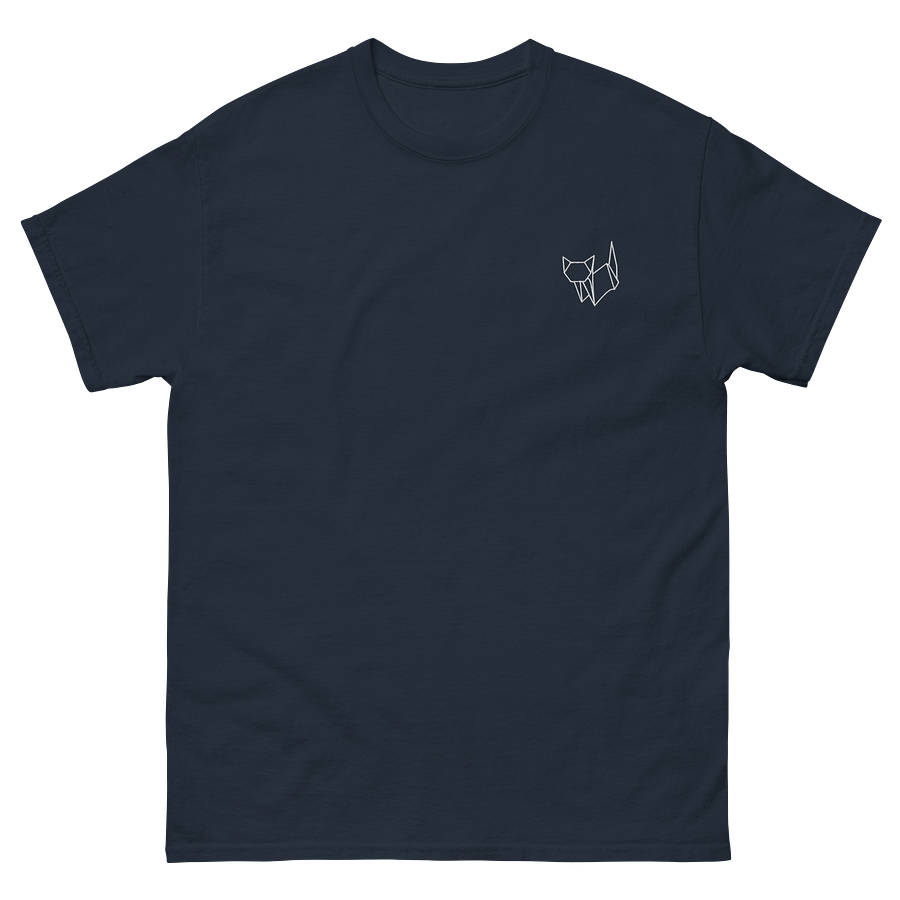 Embroidered Origami Cat T-Shirt product image (3)