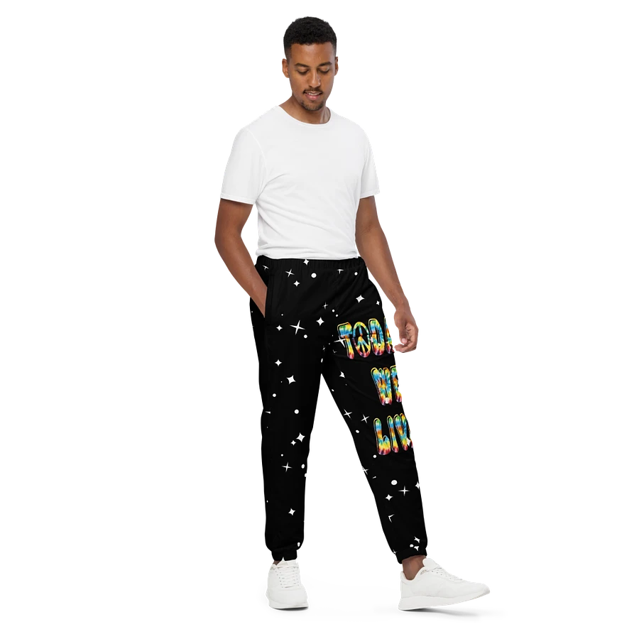 Unisex peace sign track pants product image (3)