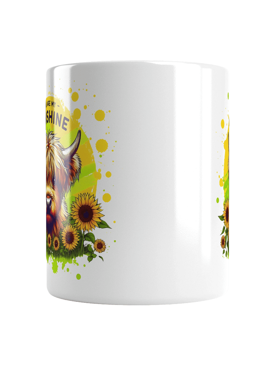 Sunflower Cow Coffee Mug product image (15)