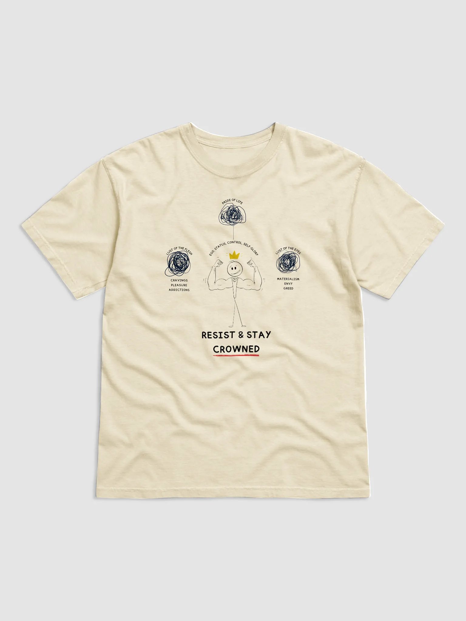 “Resist & Stay Crowned” T-Shirt product image (3)