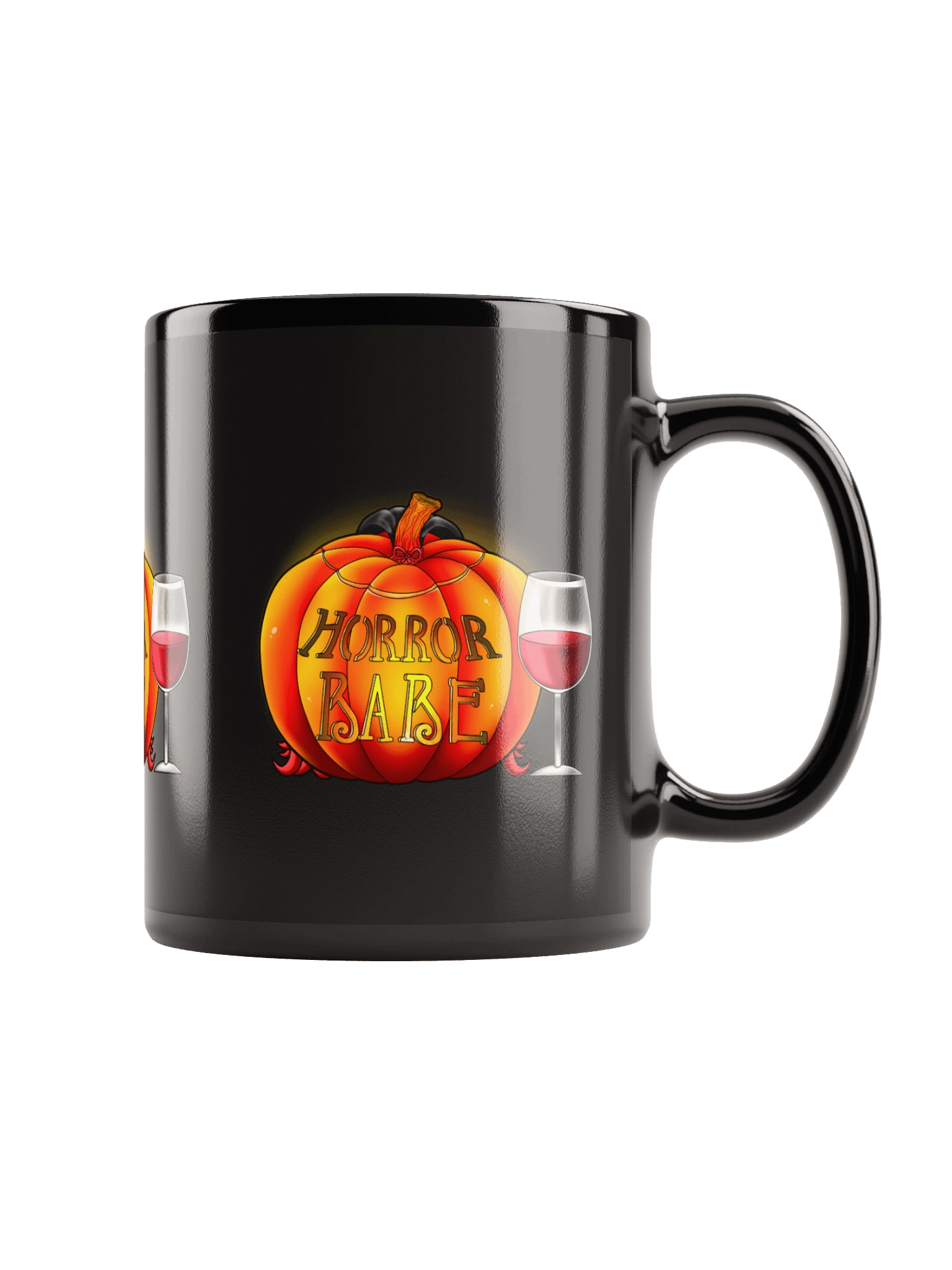 Horror Babe Pumpkin Mug product image (1)