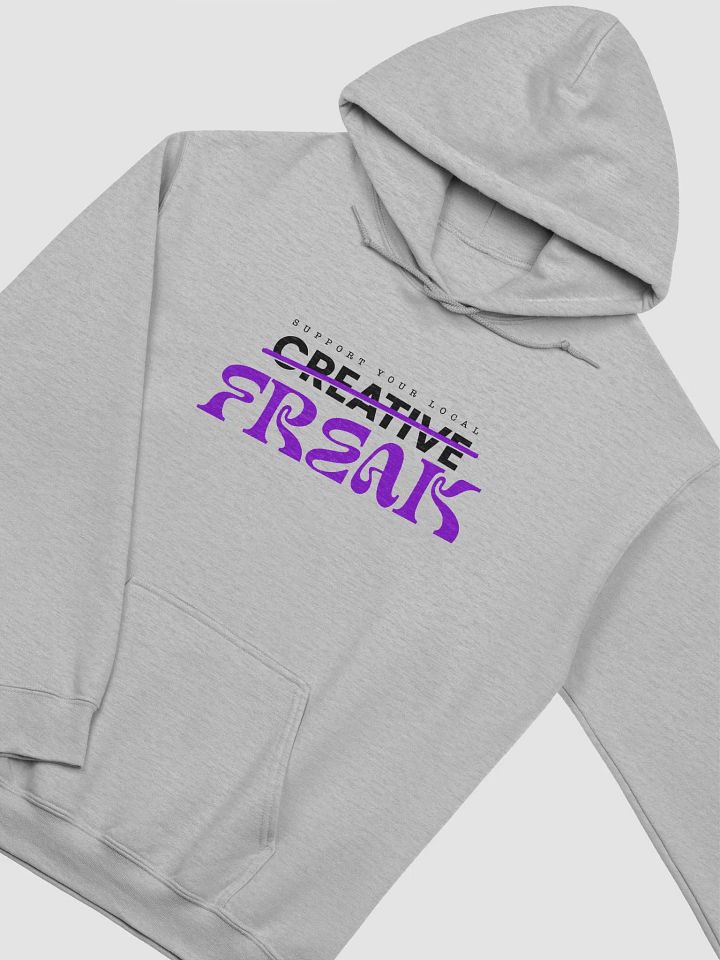 Support Your Local Creative Unisex Hoodie (Light) product image (2)