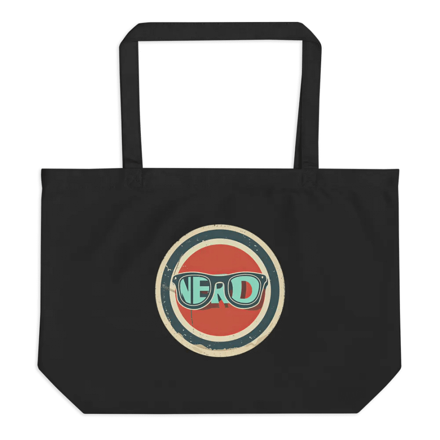 Vintage Nerd Tote Bag product image (1)