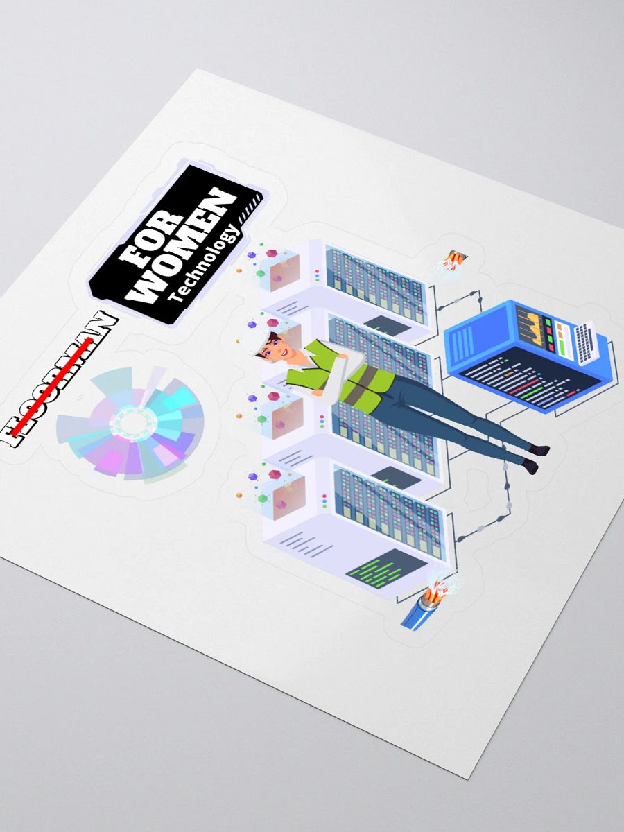 For Women Technology Inspirational Sticker product image (3)