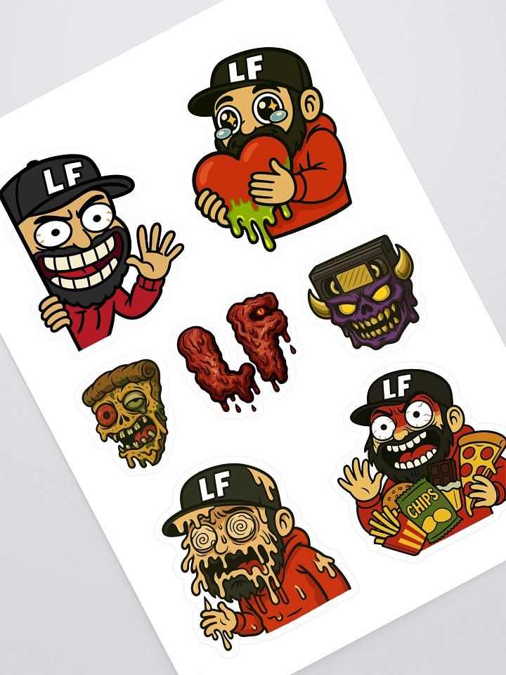 The Loud Sticker Pack product image (1)