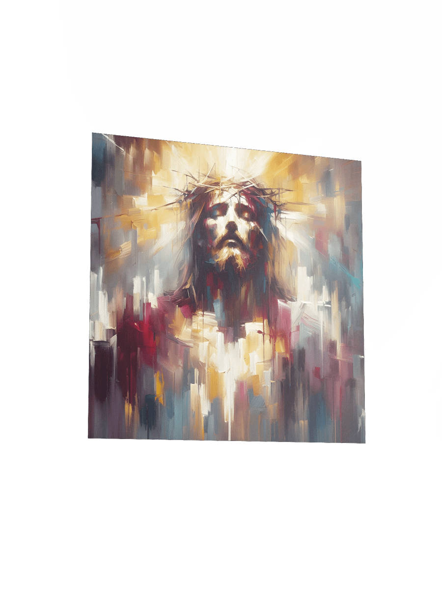 Jesus Christ Radiant Resurrection Art | Modern Christ Art Canvas for Home & Church Décor product image (15)