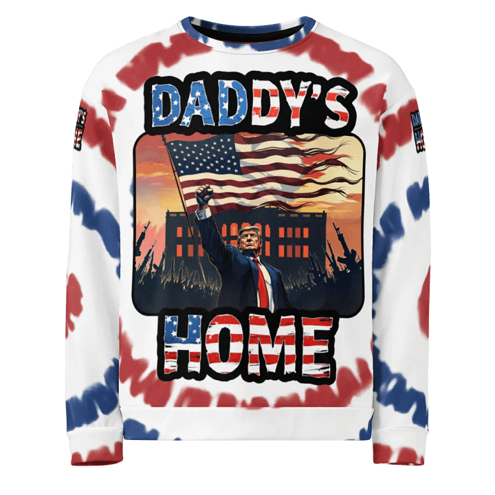 Sweatshirt All-Over-Print: Trump, Daddy's Home product image (1)