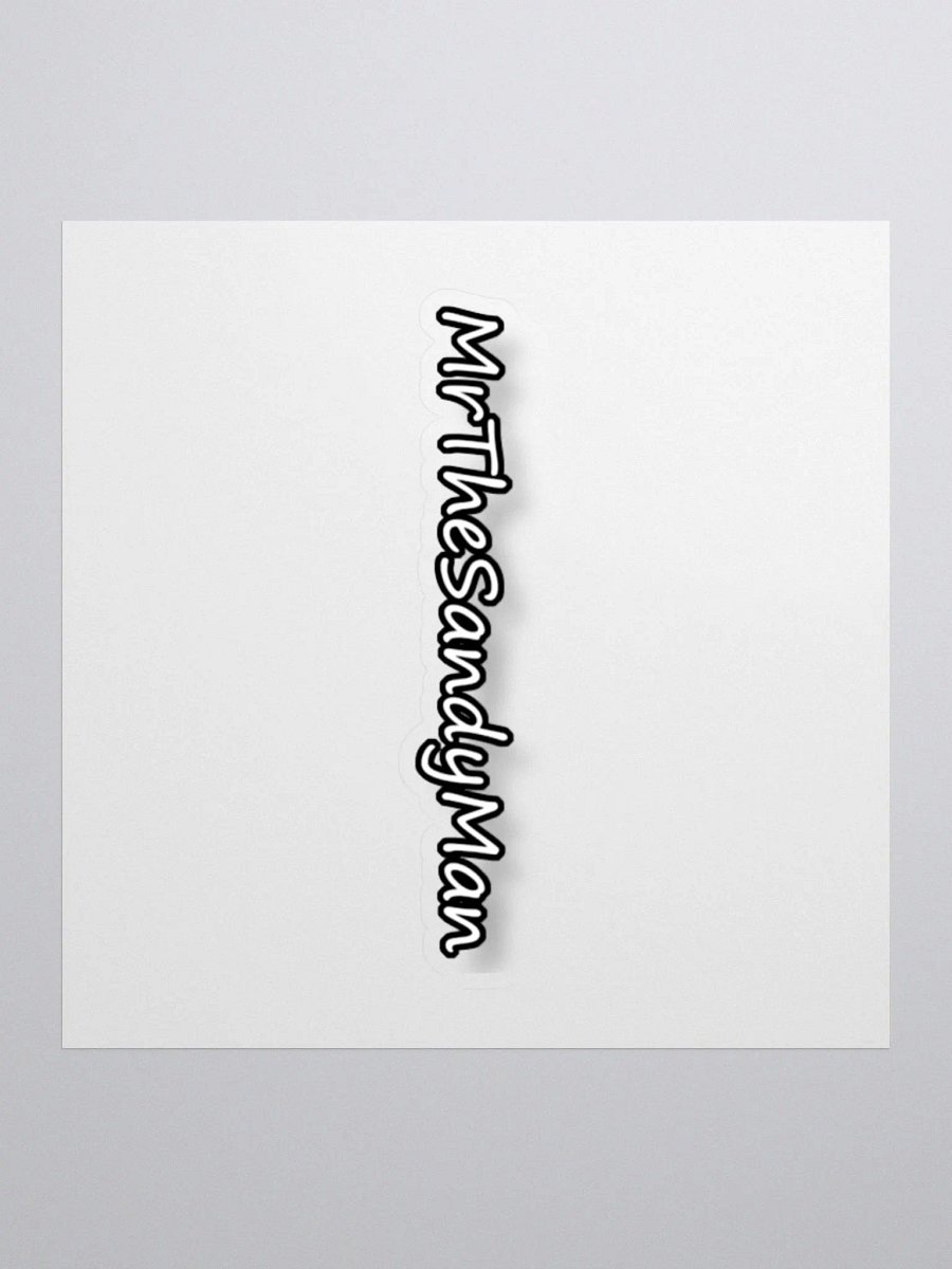 MrtTheSandyMan Sticker product image (1)