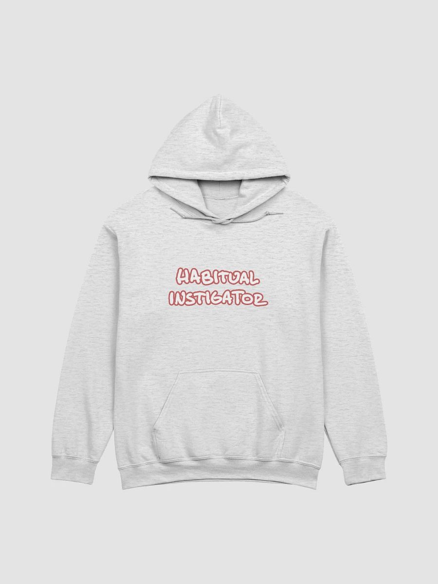 HABITUAL INSTIGATOR (lined design, #CB5F5F) classic hoodie product image (2)