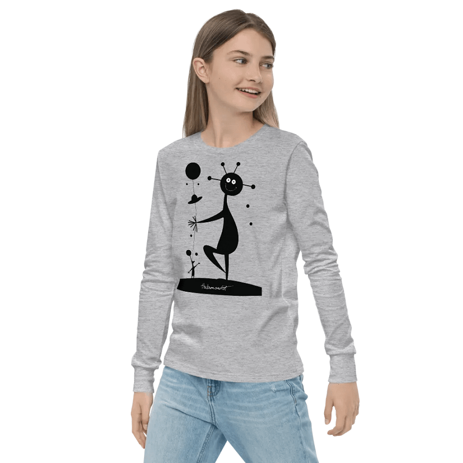 Bella+Canvas Youth Long Sleeve T-Shirt product image (3)