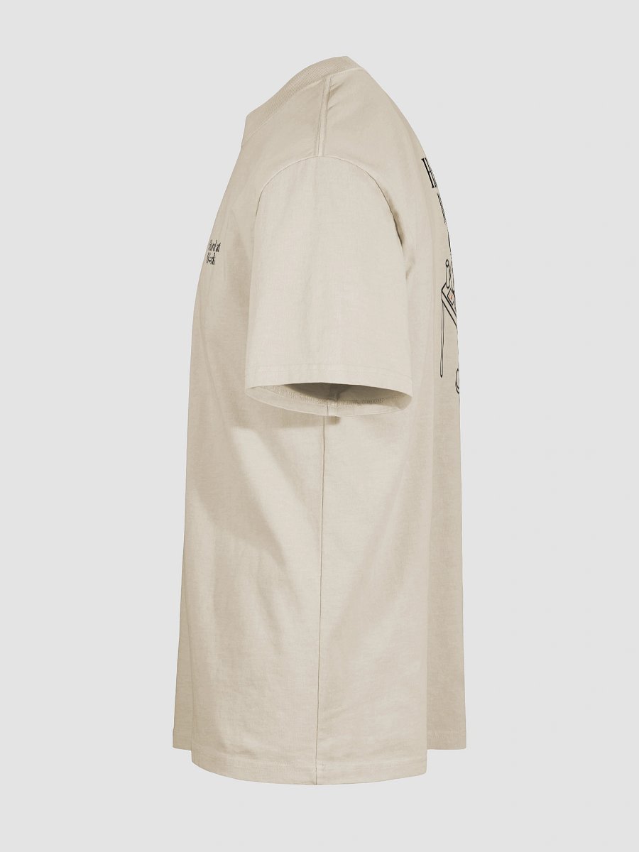 Hard at Work Oversized T-Shirt (Bone) product image (8)