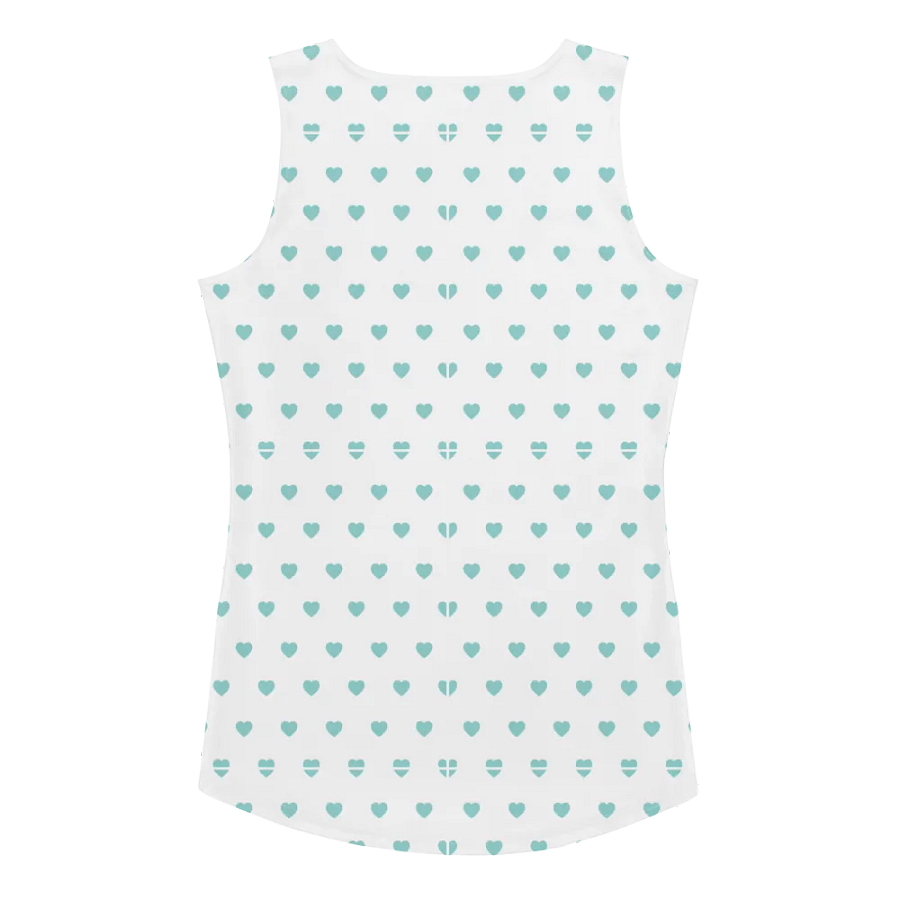 Pastel Heart Seamless Pattern Women's Tank Top - V8 product image (2)