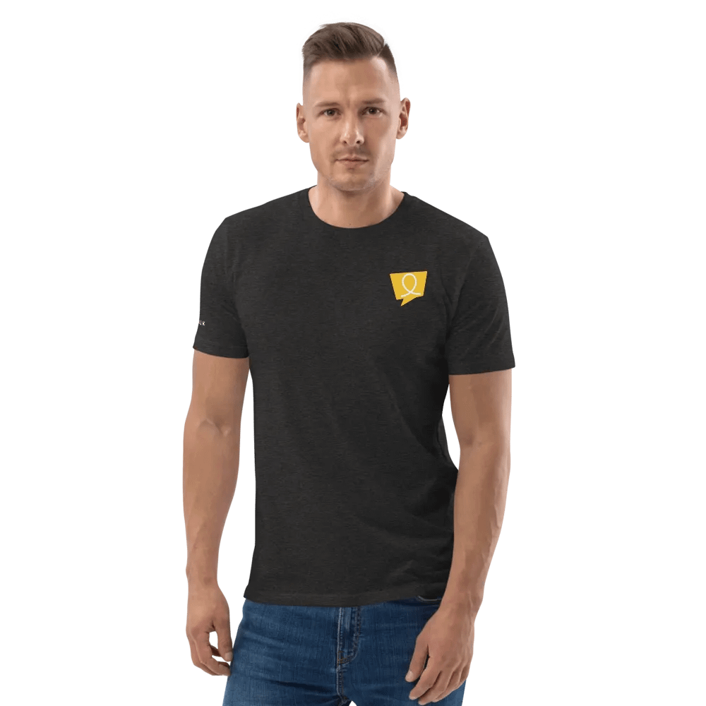 CoasterTalk T-Shirt aus Bio-Baumwolle mit gedrucktem Logo – Early Bird Edition product image (3)