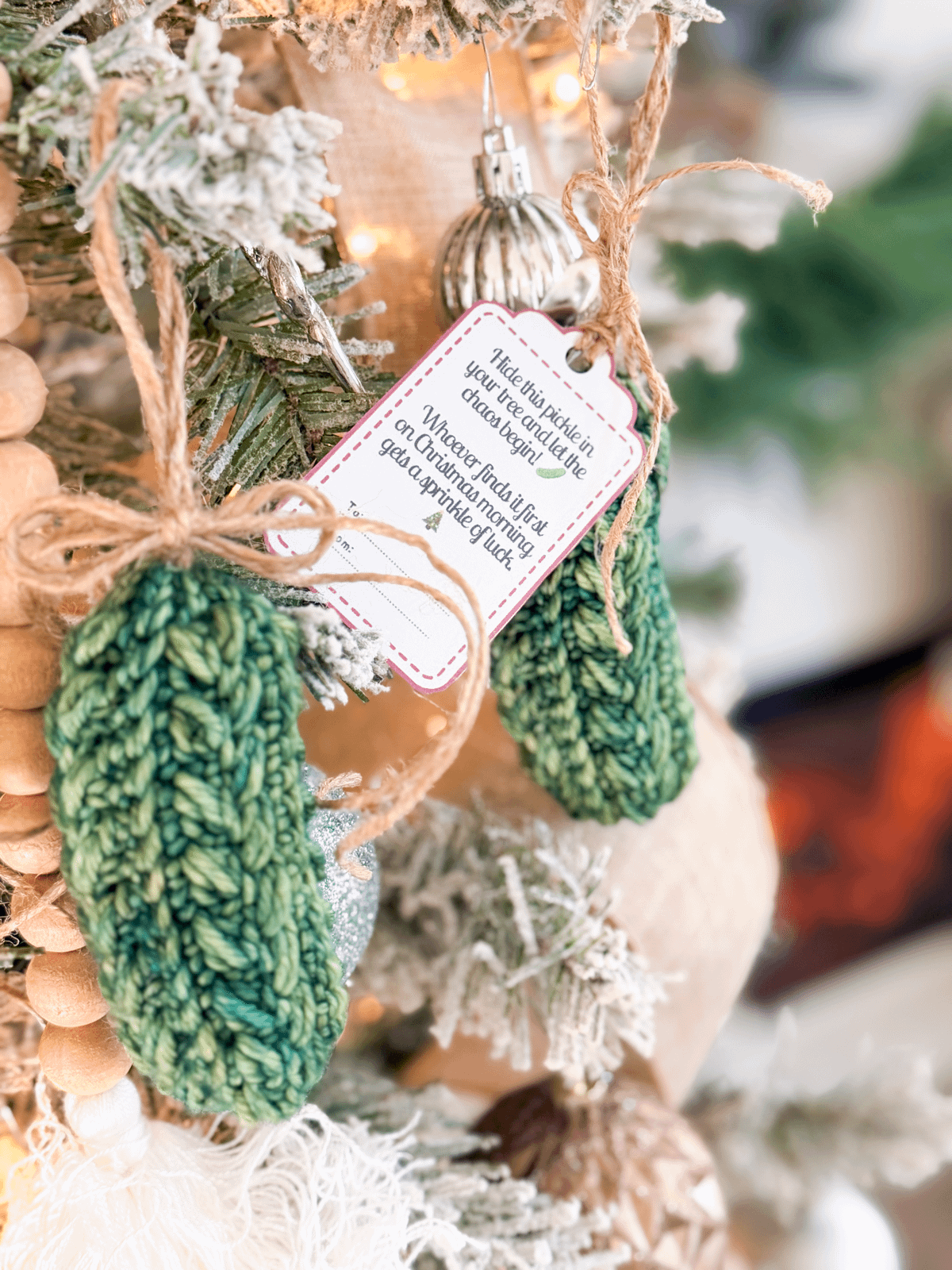 Wheat Stitch™ Pickle Ornament Crochet Pattern product image (7)