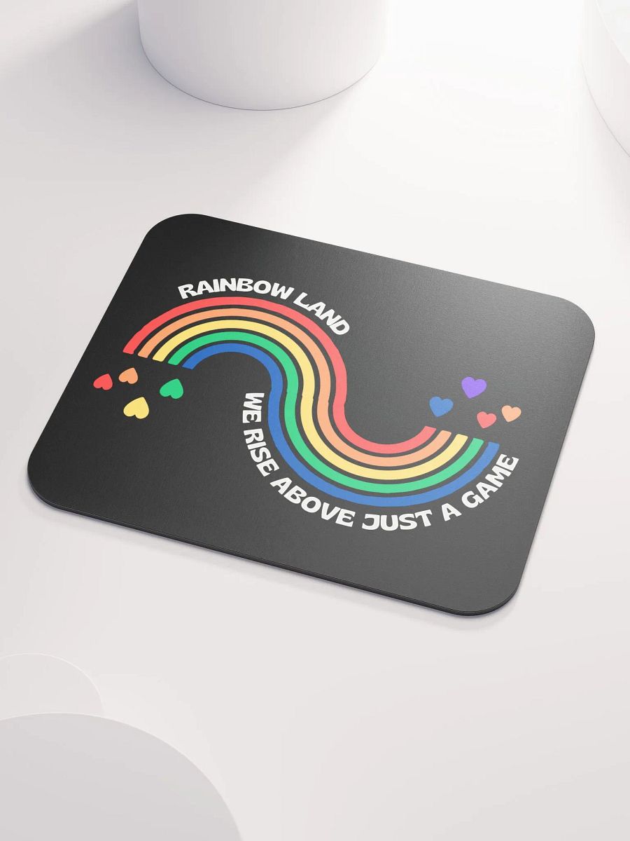 Rainbow Land Mousepad Black product image (3)