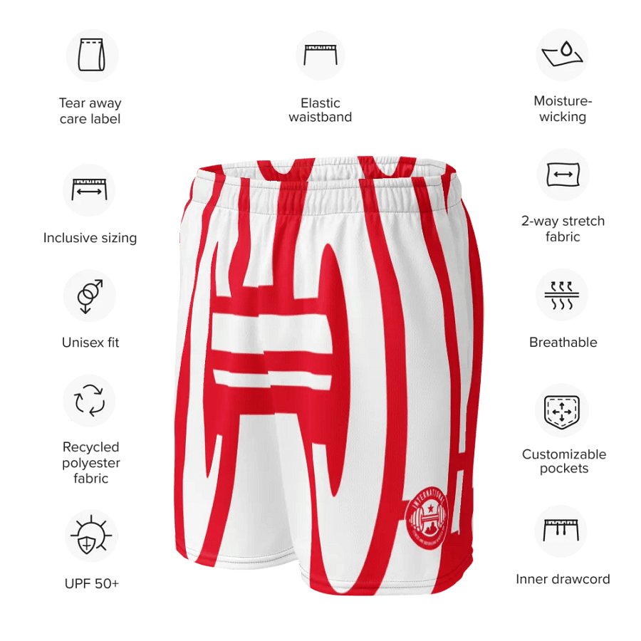 IFBNewsfeed.Org's All-Over Print Recycled Unisex Mesh Shorts product image (10)