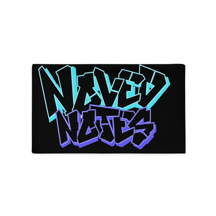 Noved Notes Graffiti Pillowcase product image (5)