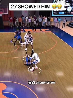 27 really showed him 😂😂😂 #foryou #fyp #nba2k #funny #nba2k26 