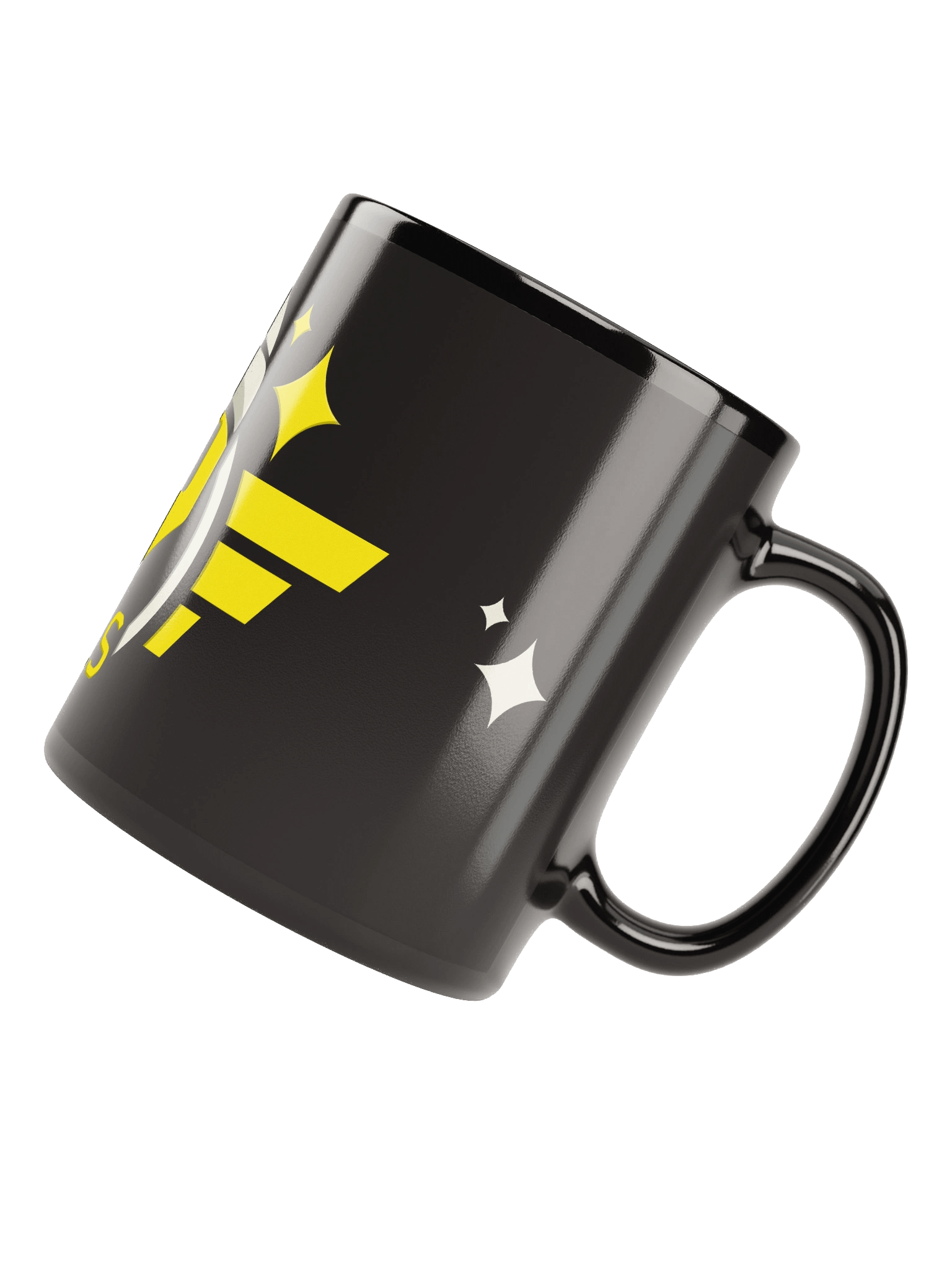 S.E.S Christmas 2025 - Black Mug Yellow product image (5)