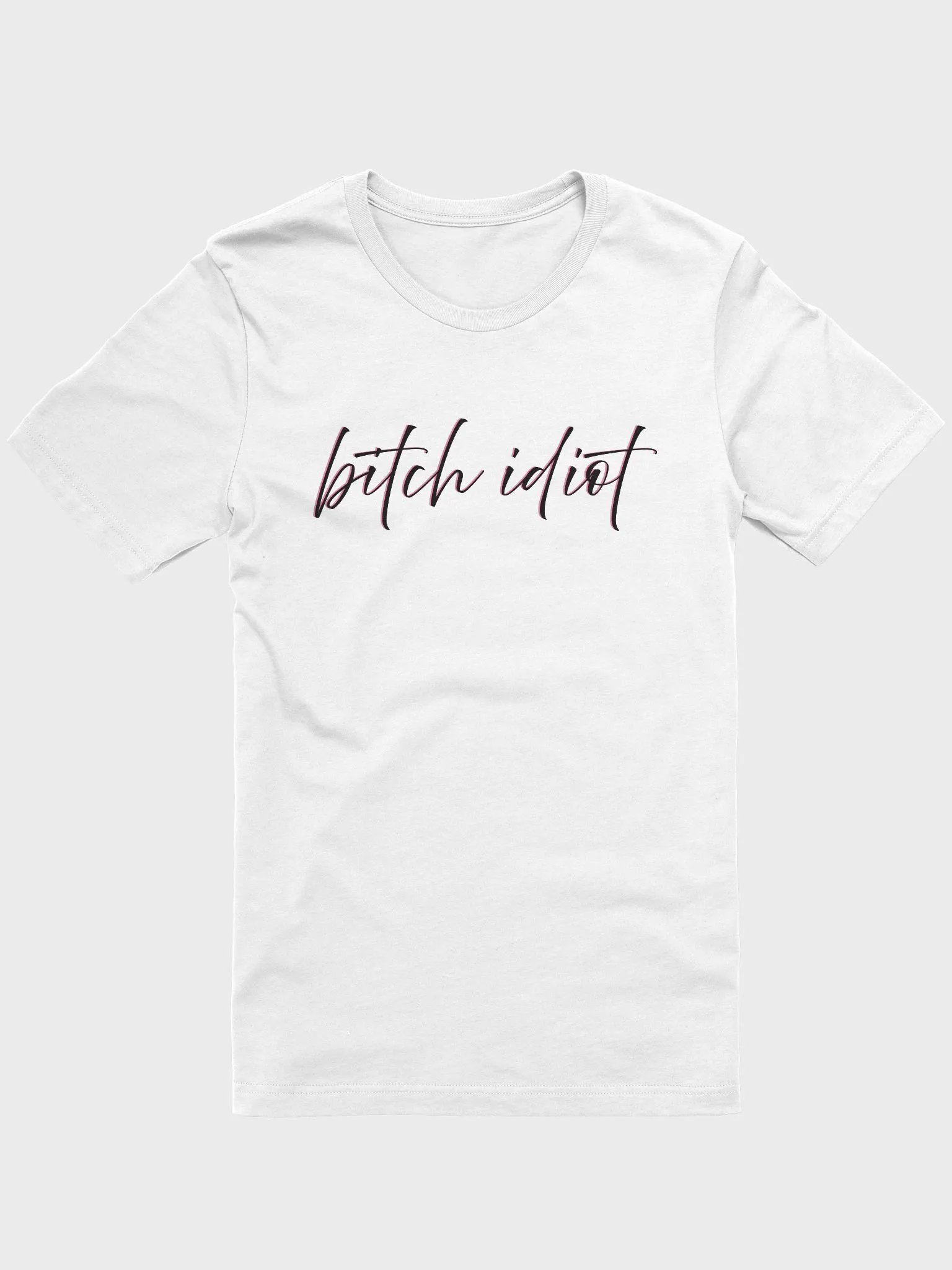 Bitch Idiot Tee - White product image (2)