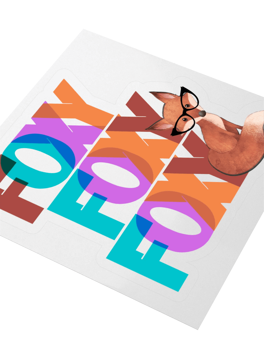 Foxylicious Kiss Cut Stickers product image (8)