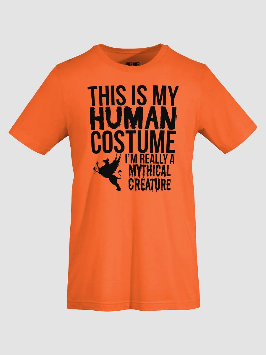 This Is My Human Costume I'm Really A Mythical Creature Funny Halloween T-Shirt product image (13)