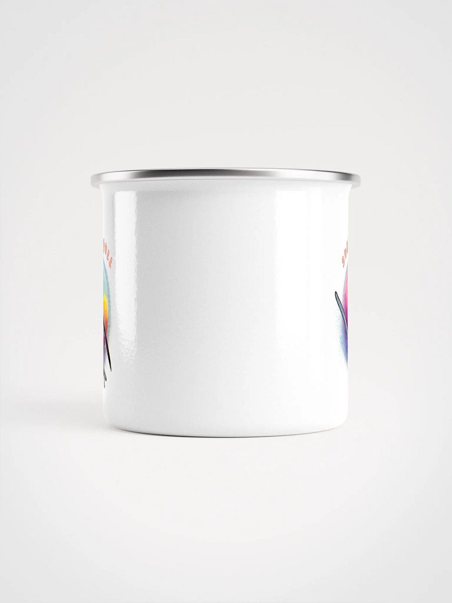 Soleil the Surfer Gull Enamel Mug product image (2)