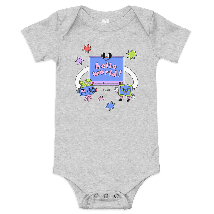 Hello World Baby Onesie product image (2)