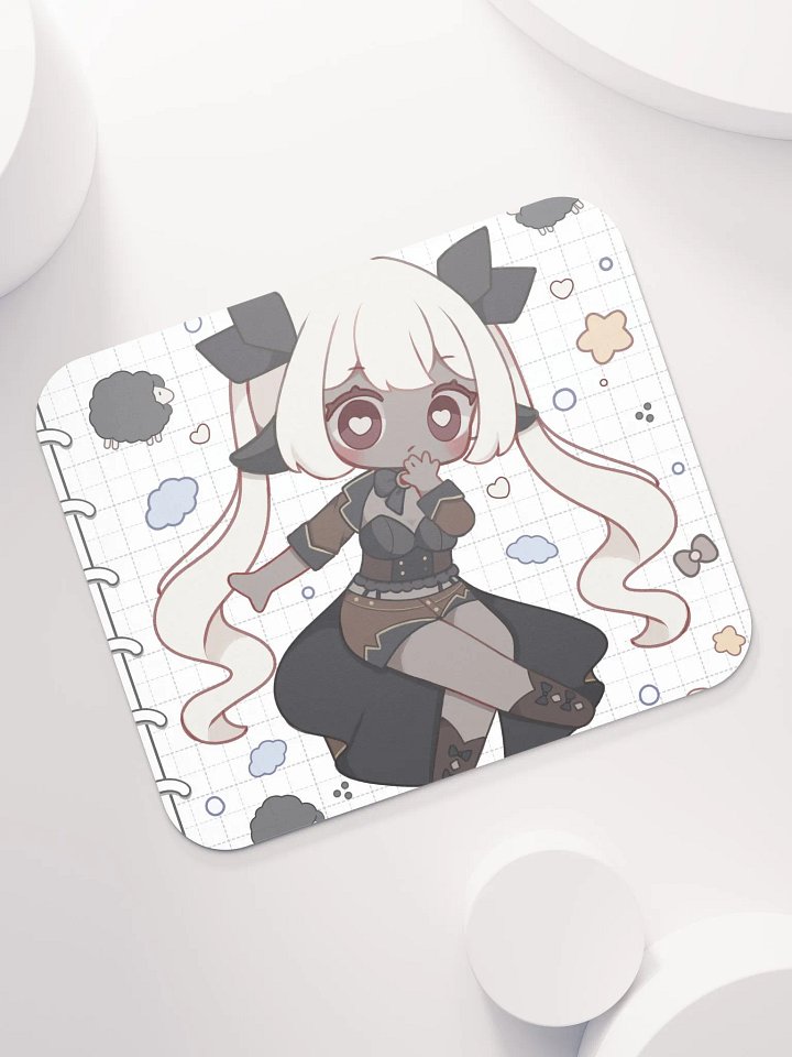 Chibi Lila Doodle Small Mouse Pad product image (1)