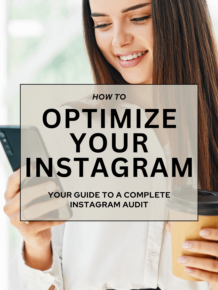 HOW TO OPTIMIZE YOUR INSTAGRAM product image (1)