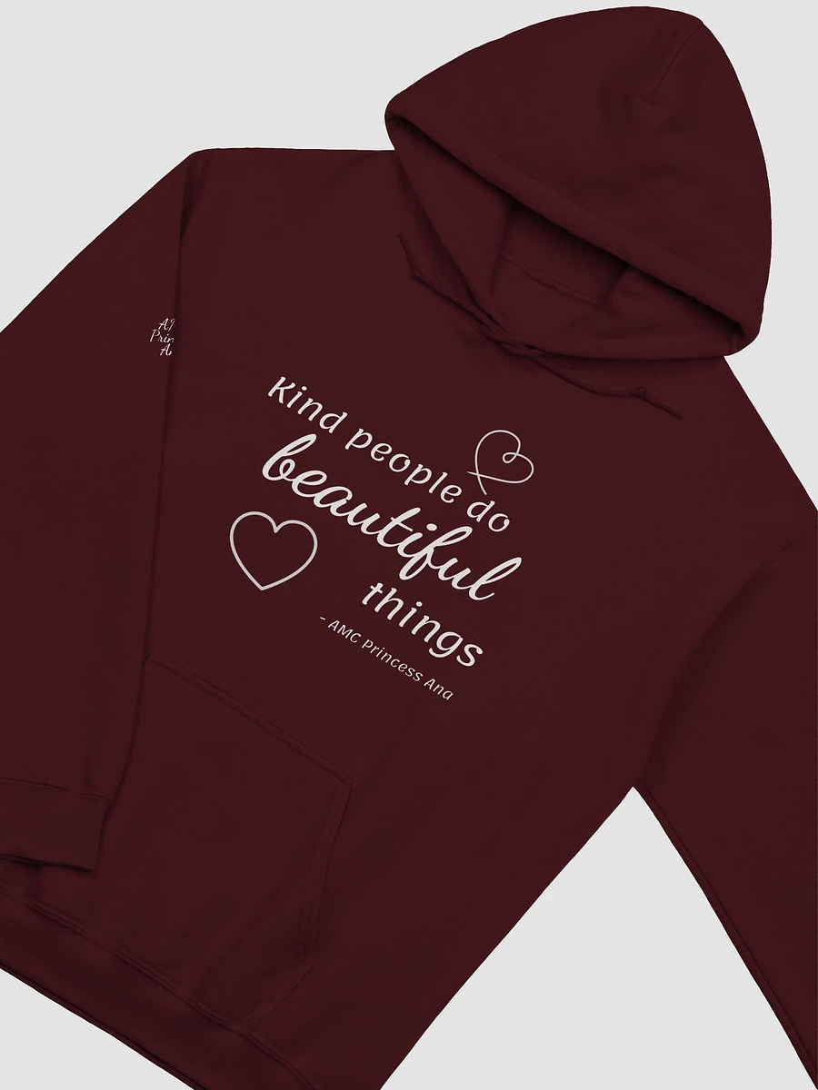 Kind people...HOODIE - White text product image (7)