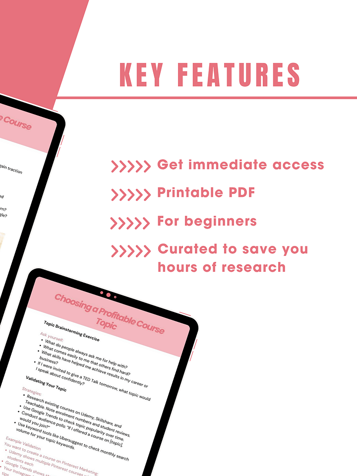 Online Course Creation Guide product image (2)