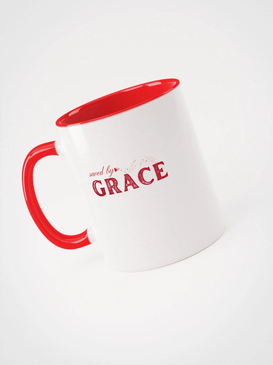 Saved By Grace, Christian Faith Ceramic Mug product image (3)