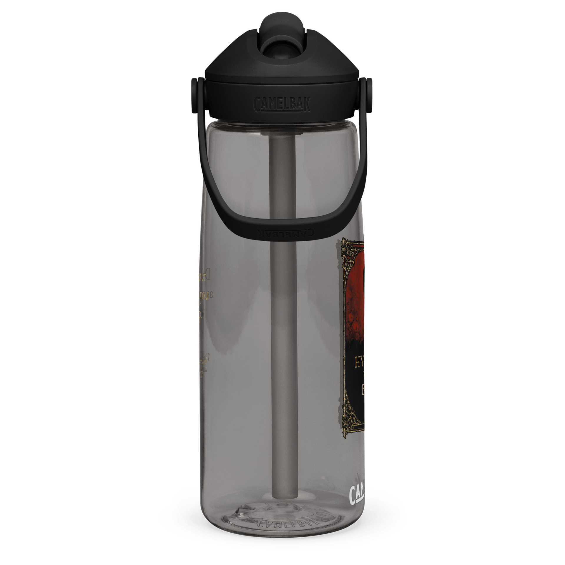 Hydrate Your Body Quest Bottle (Front + Back Design) product image (4)