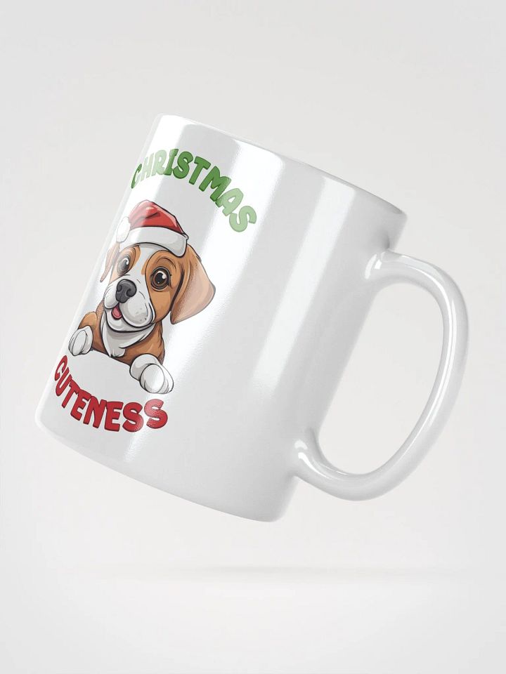Christmas Cuteness - Dog Lovers White Mug product image (4)