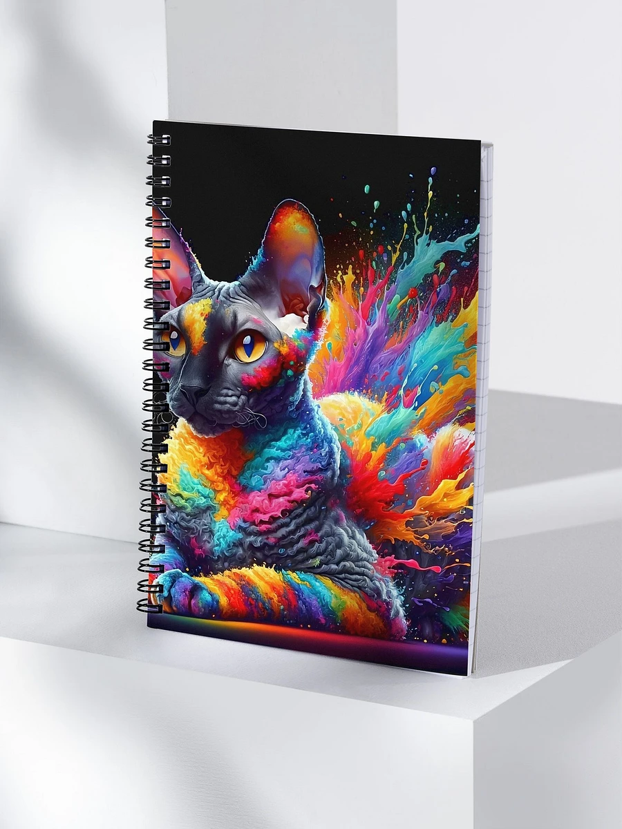 Spiral Notebook: Cornish Rex product image (4)