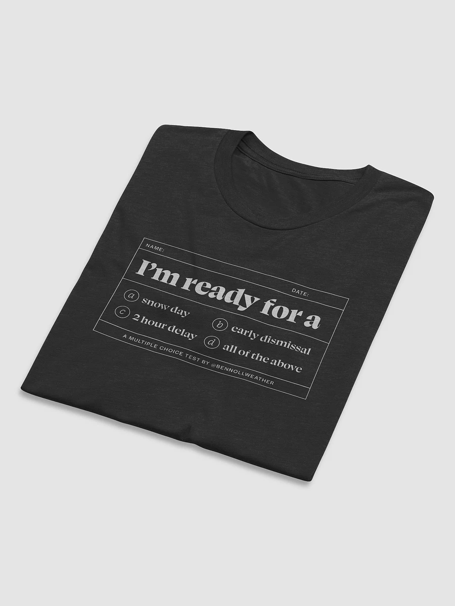 I'm ready t-shirt ❄️ (white logo) product image (6)