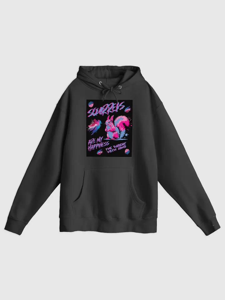 SQUIRRELS ARE MY HAPPINESS, Colorful Squirrel Bliss Hoodie product image (1)