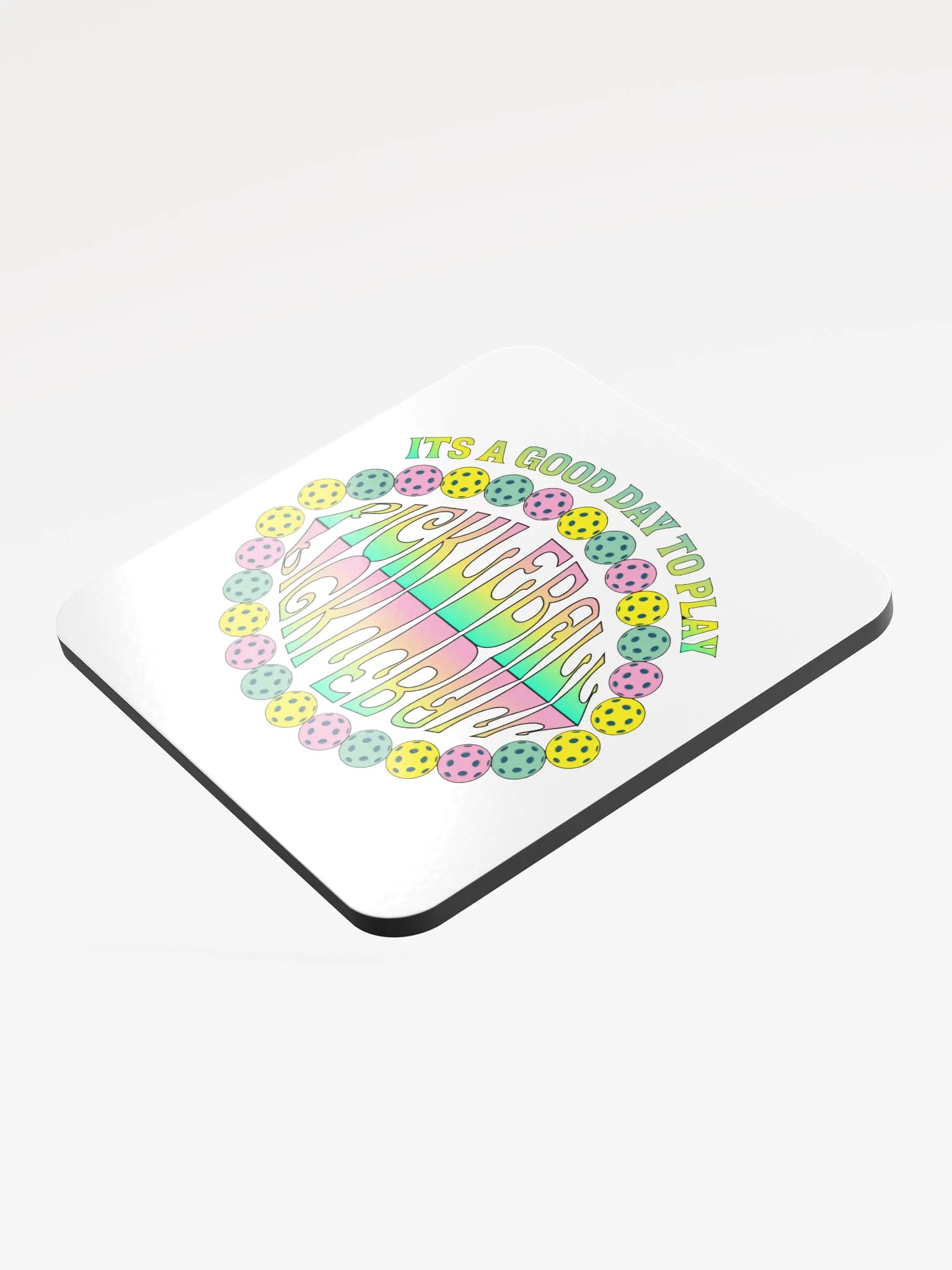 It's A Good Day To Play Pickleball Coaster Set product image (4)