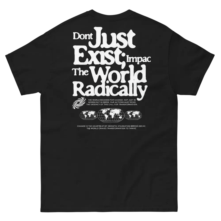 The world radically tee product image (2)