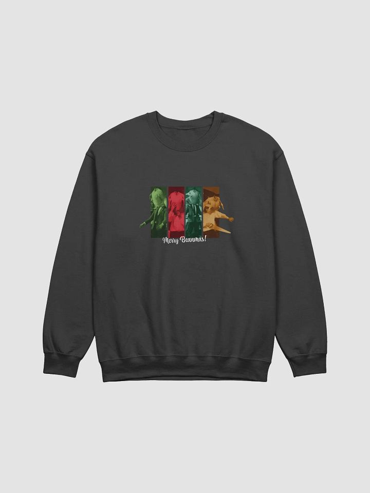 Merry Beanmas Xmas sweatshirt product image (2)